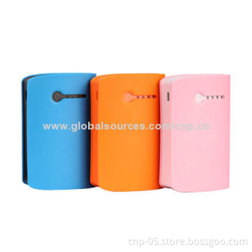 Dual USB Power Bank w/ Flashlight, Various Colors Available, 8400mAh Capacity, Samsung Battery Cell